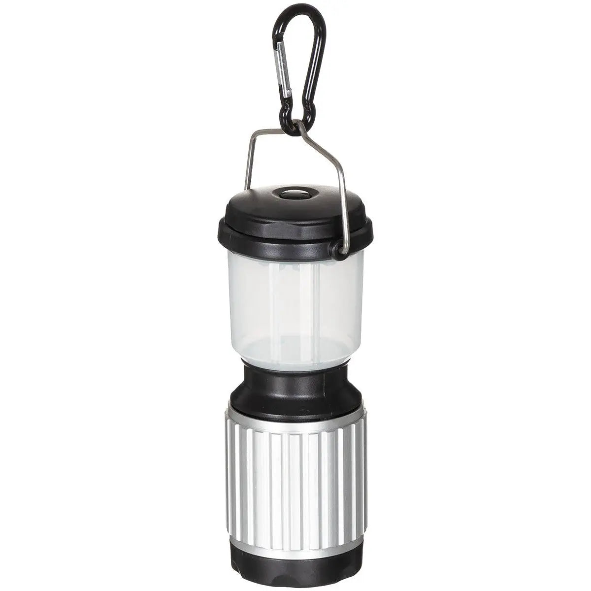 Camping Lantern, 17 LED, silver-black, waterproof