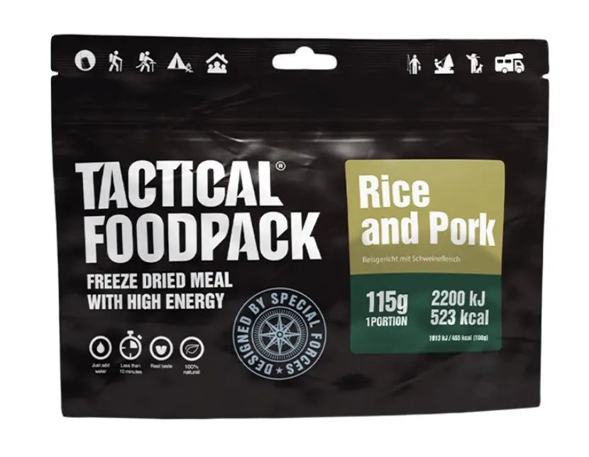 TACTICAL FOODPACK® RICE AND PORK
