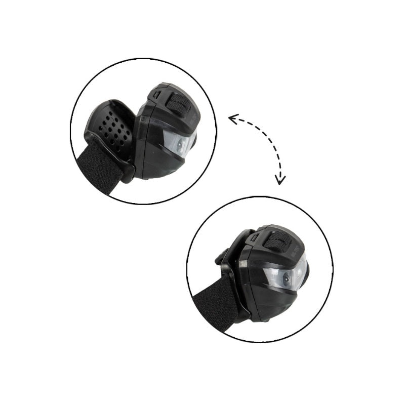 BLACK MIL-TEC® HEAD LAMP (CREE XPE)